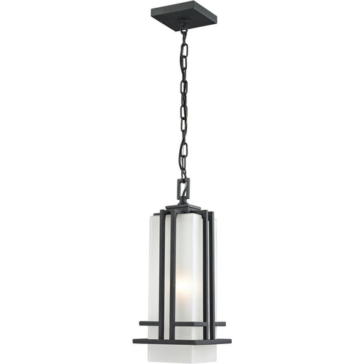 Abbey Black Outdoor Chain Mount Ceiling Fixture - Outdoor Chain Mount Ceiling Fixture