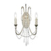 Arcadia 2 Light Antique Silver Wall Mount - Wall Sconces