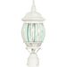 Central Park White Outdoor Post Light - Outdoor Post Light