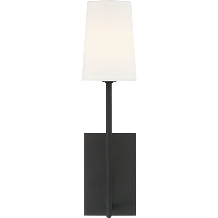 Lena 1 Light Black Forged Sconce - Wall Sconce