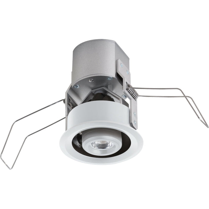 Lucarne LED Niche White LED 12V 2700K Gimbal Round Down Light-15 - Recessed
