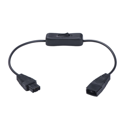 Maxim CounterMax MX L 24 SS Black 12 Inch Connecting Cord with On Off 89822BK