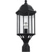 Sevier Black Outdoor Post Lantern - Outdoor Post Lantern