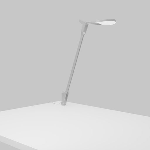 Splitty Desk Lamp with through-table mount Silver - Desk Lamps