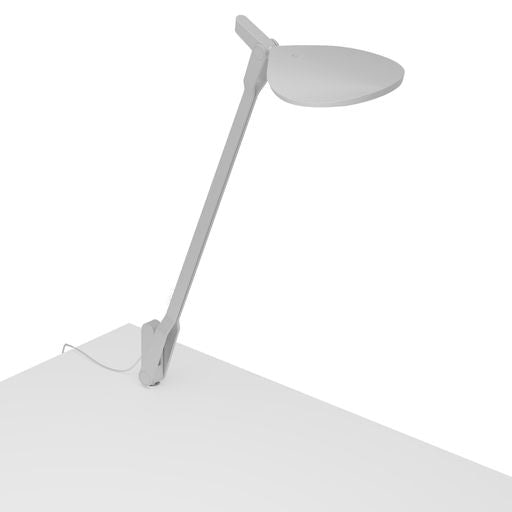 Splitty Desk Lamp with through-table mount Silver - Desk Lamps