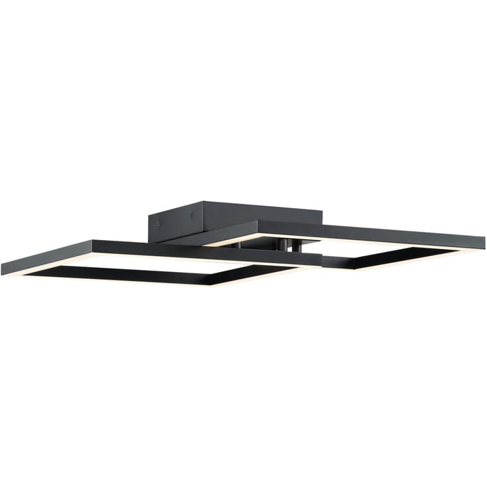 Squared Black LED Wall Sconce - Wall Sconce