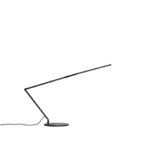 Z-Bar mini Desk Lamp with base (Cool Light; Metallic Black) - Desk Lamps