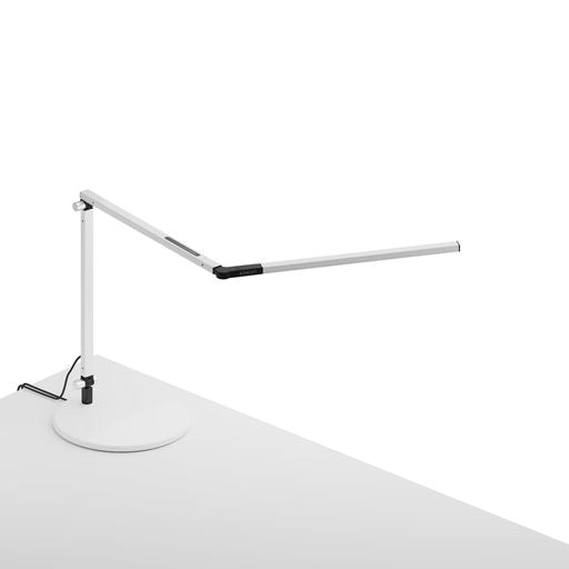 Z-Bar mini Desk Lamp with base (Warm Light; White) - Desk Lamps