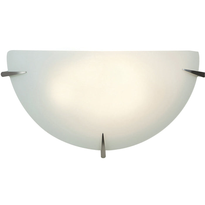 Zenon Brushed Steel Wall Sconce - Wall Sconce