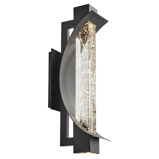 Oxygen Lighting Albedo Black 1 Light LED Outdoor Wall Sconce 3-771-15 - Outdoor Wall Sconces