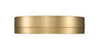 Algar LED Flushmount Modern Gold Z-Lite 1006F12-MGLD-LED | theLightShop