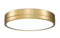 Algar LED Flushmount Modern Gold Z-Lite 1006F16-MGLD-LED | theLightShop