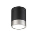 Algar LED Flushmount Matte Black Brushed Nickel Z-Lite 1006F6-MB-BN-LED | theLightShop