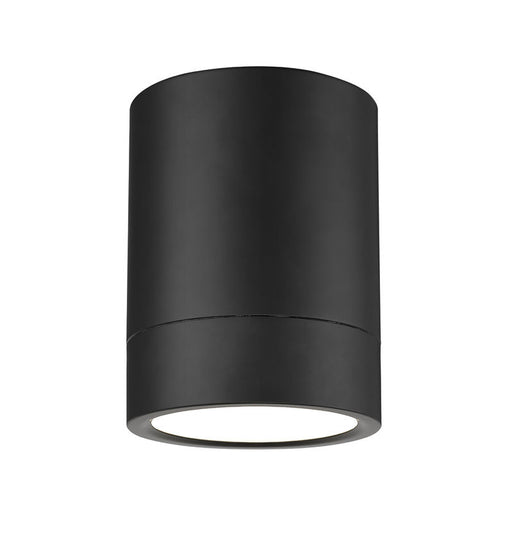 Algar LED Flushmount Matte Black Z-Lite 1006F6-MB-LED | theLightShop