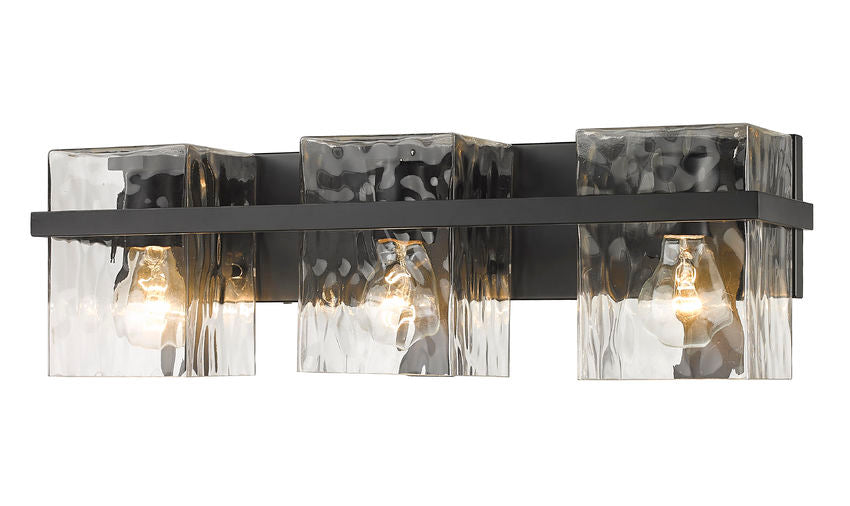 Z-Lite Bennington Matte Black 3 Light Vanity 1938-3V-MB