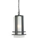 Abbey Black Outdoor Chain Mount Ceiling Fixture | theLightShop