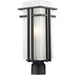 Abbey Black Outdoor Post Mount Fixture | theLightShop