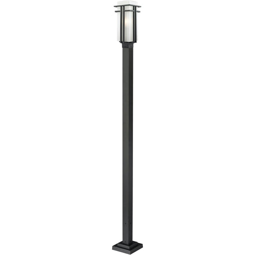 Abbey Black Outdoor Post Mounted Fixture - Outdoor Post Mounted Fixtures