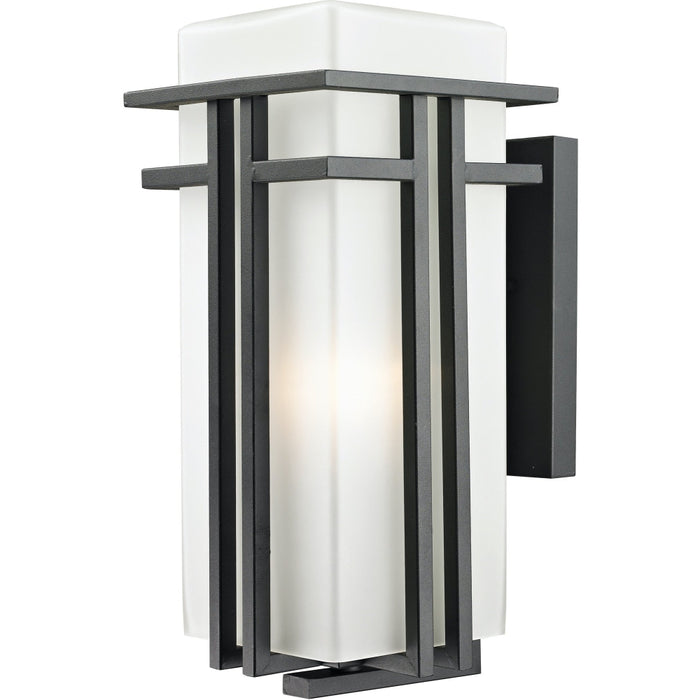 Abbey Black Outdoor Wall Sconce | theLightShop