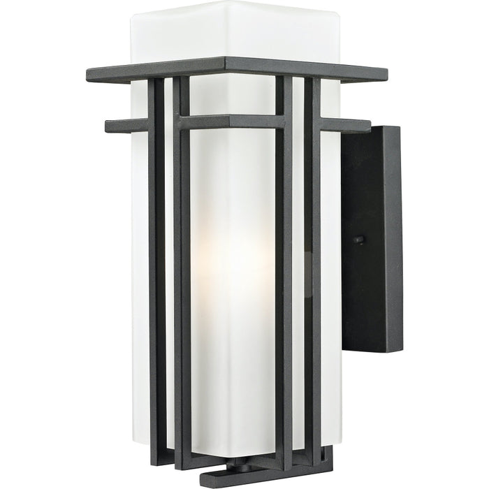 Abbey Black Outdoor Wall Sconce | theLightShop