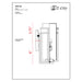 Abbey Black Outdoor Wall Sconce | theLightShop