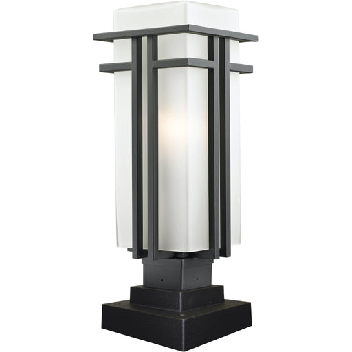 Abbey Rubbed Bronze Outdoor Pier Mounted Fixture - Outdoor Pier Mounted Fixture