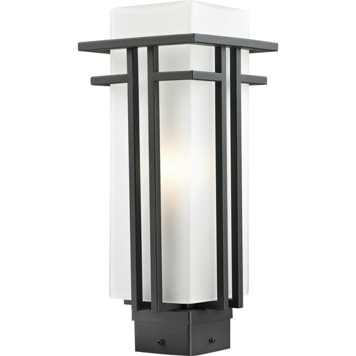 Abbey Rubbed Bronze Outdoor Post Mount Fixture - Outdoor Post Mount Fixture