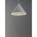 Abyss Matte White LED Mini Pendant - Mini-Pendants