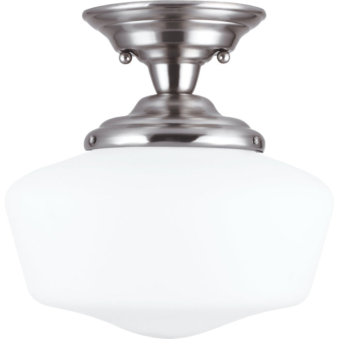 Academy Brushed Nickel Semi-Flush Mount - Semi-Flushmounts