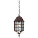 Adams Rustic Bronze Outdoor Pendant - Outdoor Pendant