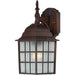 Adams Rustic Bronze Outdoor Wall Lantern - Outdoor Wall Lantern