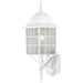 Adams White Outdoor Wall Lantern - Outdoor Wall Lantern