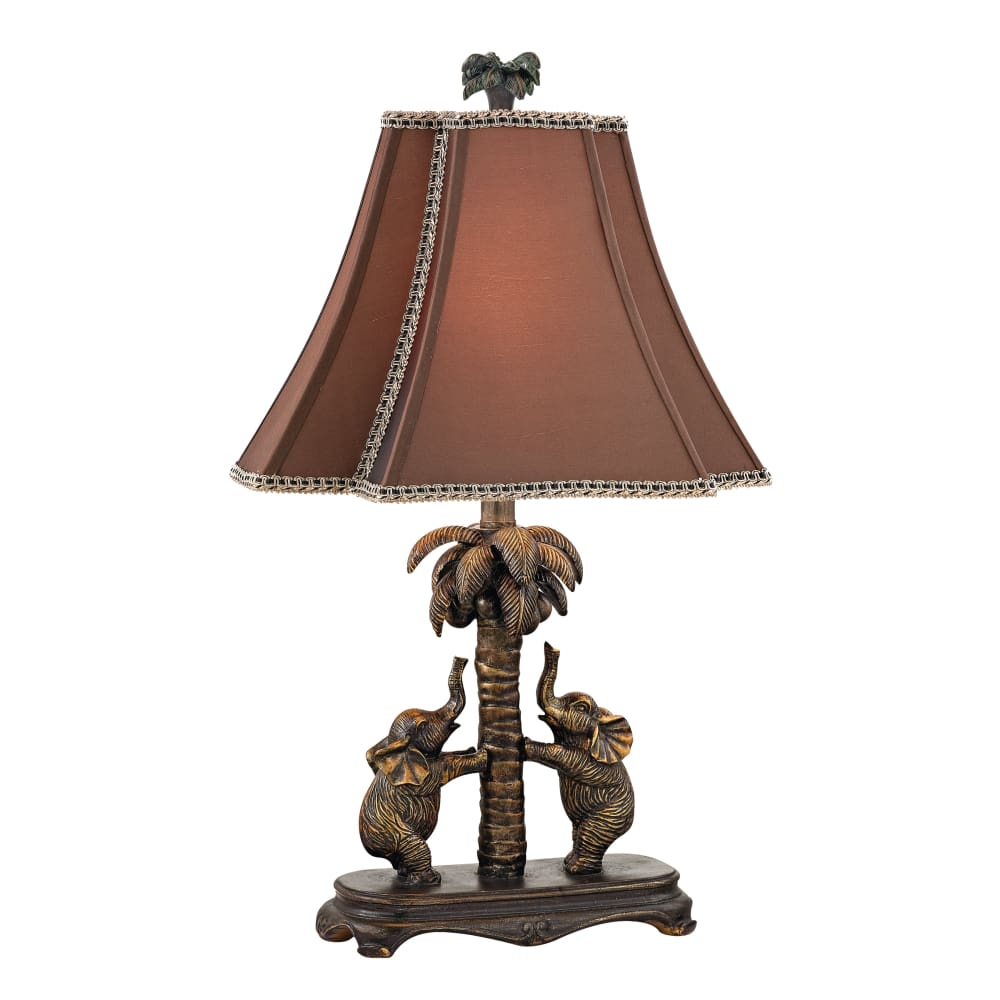 Adamslane 24’’ High 1-Light Table Lamp - Bronze - Table Lamps