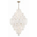 Addis Aged Brass 20 Light Chandelier Crystorama ADD-319-AG-WH