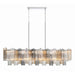 Addis Polished Chrome 14 Light Linear Chandelier Crystorama ADD-317-CH-AU