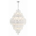 Addis Polished Chrome 20 Light Chandelier Crystorama ADD-319-CH-CL