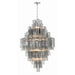 Addis Polished Chrome 20 Light Chandelier Crystorama ADD-319-CH-SM