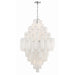Addis Polished Chrome 20 Light Chandelier Crystorama ADD-319-CH-WH