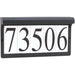 Address Light Black Halogen Address Light - Landscape Lighting