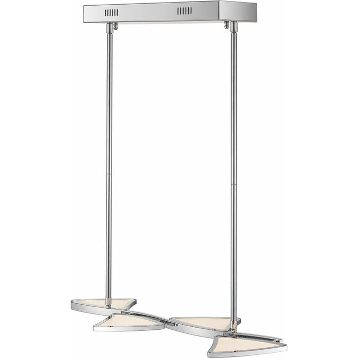 Aeon Chrome LED Island Billiard Pendant | theLightShop