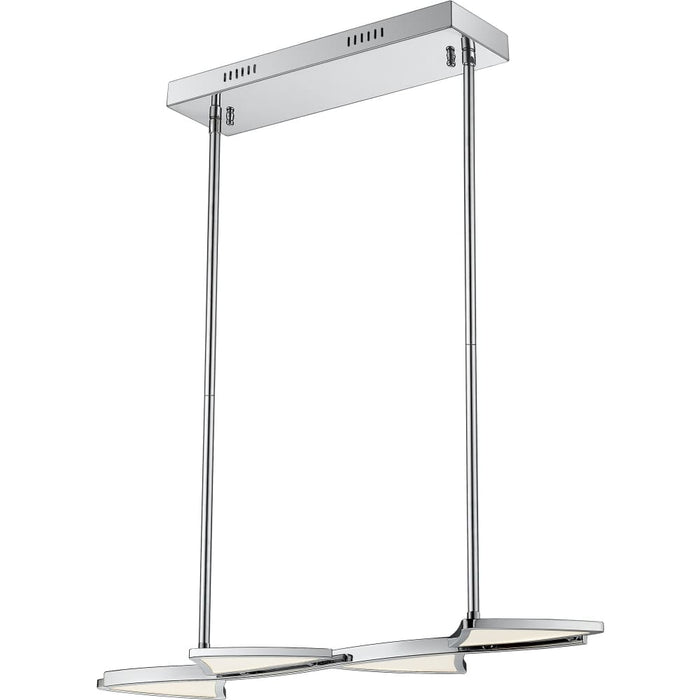 Aeon Chrome LED Island Billiard Pendant | theLightShop