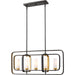 Aideen Bronze Gold Island Billiard Pendant | theLightShop