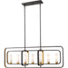 Aideen Bronze Gold Island Billiard Pendant | theLightShop