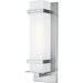 Alban Satin Aluminum LED Outdoor Wall Lantern - Outdoor Wall Sconce