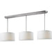 Albion Brushed Nickel Island Billiard Pendant | theLightShop