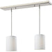 Albion Brushed Nickel Island Billiard Pendant | theLightShop