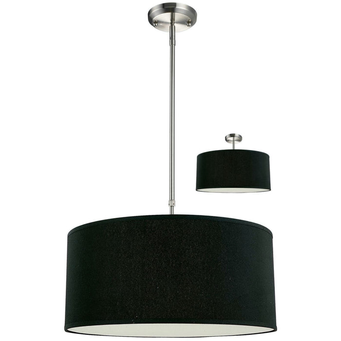Albion Brushed Nickel Pendant | theLightShop