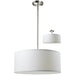 Albion Brushed Nickel Pendant | theLightShop