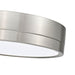 Algar Brushed Nickel 12 Inch LED Flushmount Z-Lite 1006F12-BN-LED | theLightShop
