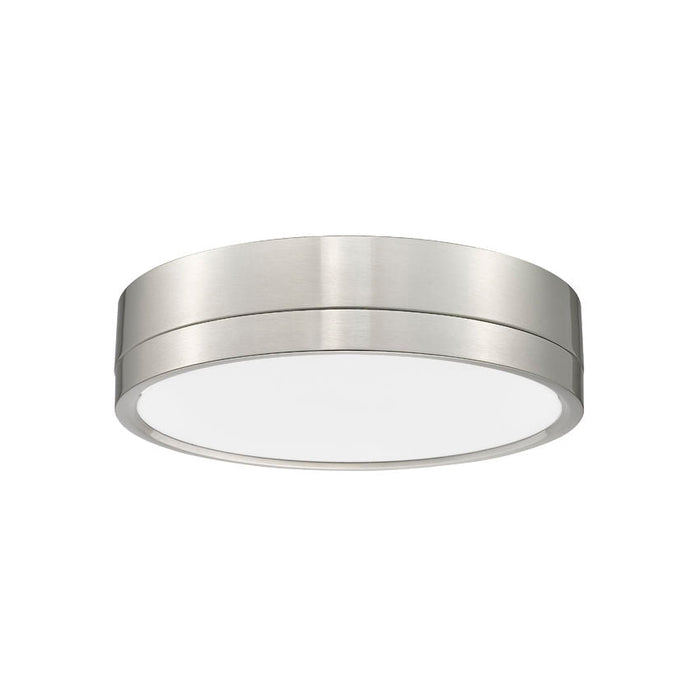Algar Brushed Nickel 12 Inch LED Flushmount Z-Lite 1006F12-BN-LED | theLightShop